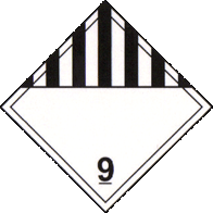 MISCELLANEOUS HAZARDOUS MATERIAL CLASS 9