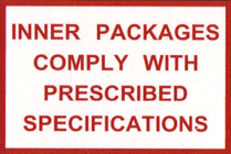 HAZMAT MARKINGS